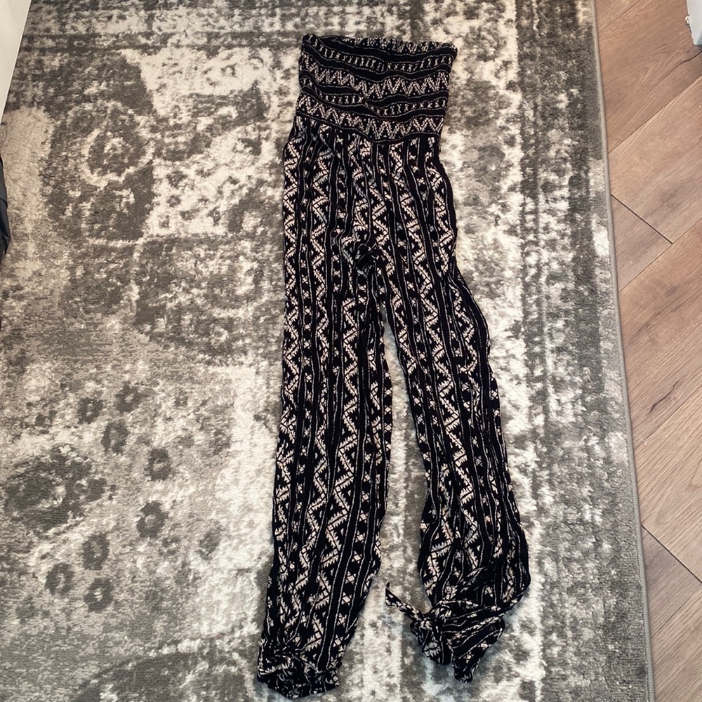 urban outfitters jumpsuit, axtec print XS